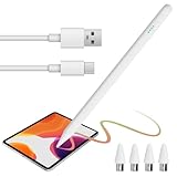 Design tout-en-un et commandes tactiles intelligentes : Ce stylet pour tablette arbore un design élégant et tout-en-un, doté d'un interrupteur tactile intelligent. Un simple double tapotement de la pointe permet de l'allumer ou de l'éteindre rapidement. Son design privilégie l'intuitivité et la praticité, et affiche le niveau de batterie dans la barre d'état via Bluetooth.
