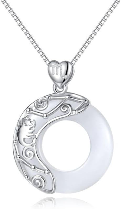 Collier en argent et pendentif jade naturel : bijou chic pour femme