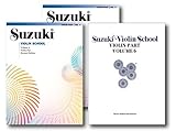 Suzuki Violin School, Violin Part - 3 Book Set - Includes Volume 4, Volume 5 and Volume 6