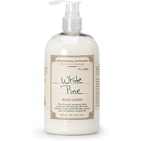 Amazon.com : Stonewall Kitchen Whie Pine Hand Lotion, 16.9 oz : Beauty ...