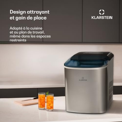 Máquina de Hielo Klarstein On-The-Rocks 12kg/24h 2.1L miniatura 3