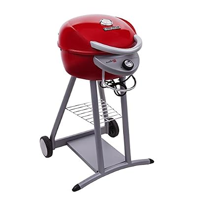 Char-Broil TRU-Infrared Patio Bistro Electric Grill, Red