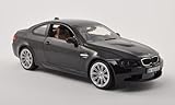  BMW M3 (E92M), schwarz , 2008, Modellauto, Fertigmodell, Motormax 1:18