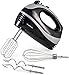 Price comparison product image Home Treats Electric Hand Mixer For Baking 3 in 1 300W | 5 Chrome Attachments for Beating, Folding, Whisk | Turbo & 5 Speeds & 2 Blades