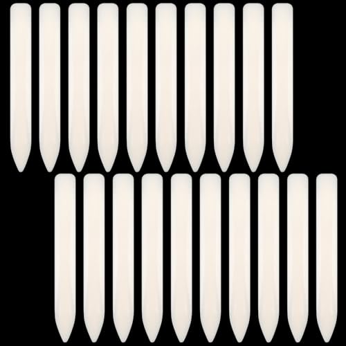 20 Pack Bone Folder Tool, Plastic Bone Folder Crafts Scoring Fold...