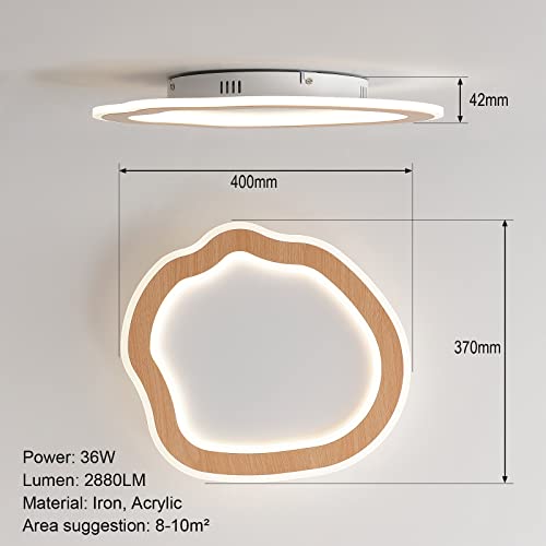 Plafonnier LED variable avec télécommande pour grand séjour et bureau