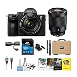 Sony a7 III Full Frame Mirrorless Interchangeable Lens Camera with 28-70mm and 16-35mm f/4 ZA OSS Lens Bundle