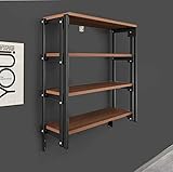 Convertible Console Table Shelf Bookshelf Kitchen Table Wall Mounted Foldable Both Table and Rack Cu