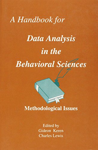 A Handbook for Data Analysis in the Behavioral Sciences: Statistical Issues