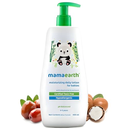 Mamaearth Daily Moisturizing Natural Baby Lotion (400 ml)