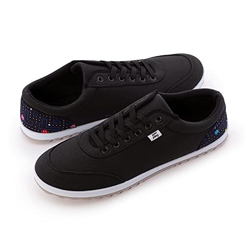 Pampling Zapatillas de Tela con Cordones Unisex, Zapatos Canvas en Colores Lisos y Estampados Súper Cómodos, 100% Algodón, 10 Tallas (Old Game Heel, 39) Cover