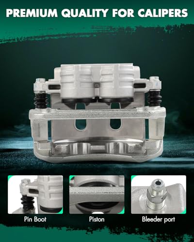 Image of SCITOO Front Right Brake Caliper With Bracket 18B4928 Compatible For Ford For Mustang 2005-2010