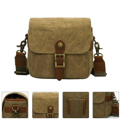 Bolsa de cámara de lona resistente con protección estructural anticaídas 7