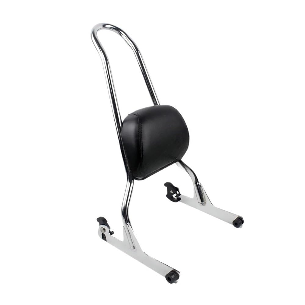 Respaldo baul Moto Respaldo De Pasajero Desmontable para Motocicleta para Softail Springer, para Custom Night Train Standard, para Fat Boy Y para Cross Bones
