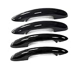 Türaußengriff außen 4 Stücke Für Mini Für Cooper F54 F55 F60 Für Countryman Türgriffabdeckung Glanz Auto Außenteile Schwarz Türgriffabdeckung Trim Auto Außentürgriff (Größe : F55)