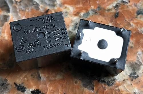 Relé 5 pines MOBYAT para reparar electrodomésticos y automatizar luces de casa