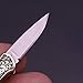 Epichao Miniature Gadgets Portable EDC Mini Folding Pocket Knife Abalone Shells Handle Micro Knife Tiny Pocket Knife Collection