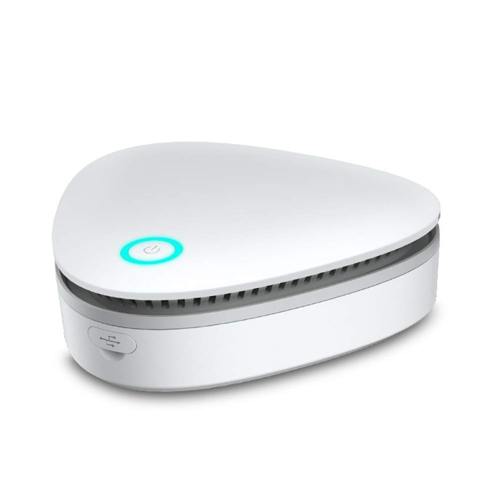 Ubervia® Portable Ozone Generator Air Purifier, Home USB Sterilization Ozonator, Deodorizer Sterilizer Ozone Disinfection Machine for Food, Fruits, Refrigerator, Vegetables, Room, Pets, Car