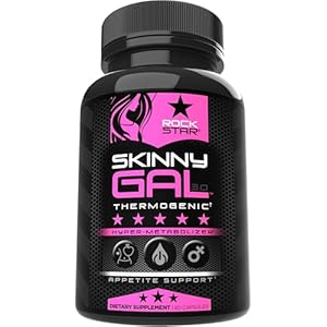 Weight Loss Pills for Women – Rockstar Skinny Gal Thermogenic Fat Burner, Fast-Acting Appetite Suppressant & Metabolism Booster, Max Strength, Keto Friendly