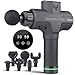 Produktbild Forehakms Massage Gun Muskelmassagegerät, kabelloses wiederaufladbares Massagegerät für Tiefengewebe, tragbares Massagegerät, Massagekörper mit 8 Massageköpfen (Silber) (L)