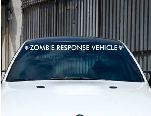 Sticker connection | zombie response vehicle windshield…