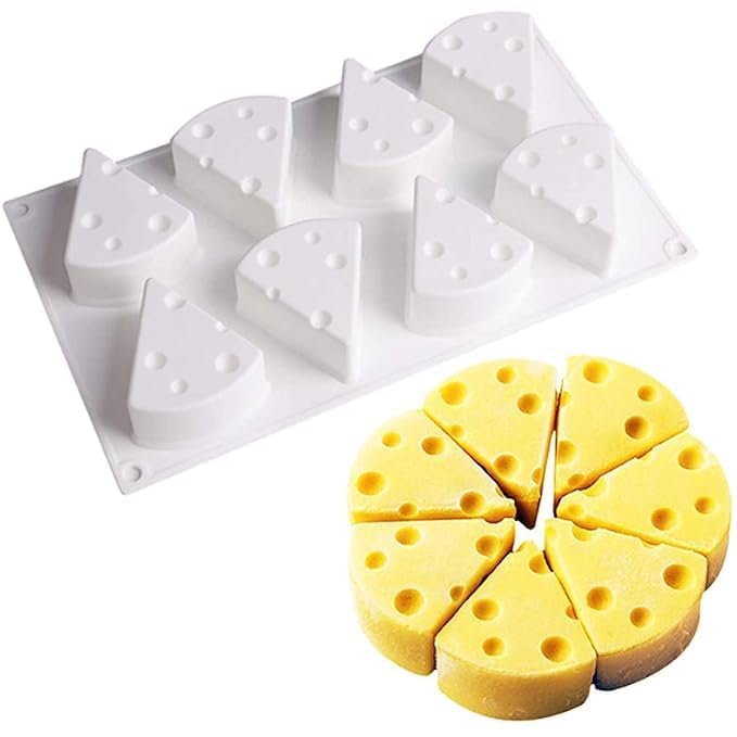 New 3D Cheese Shaped Silicone Cake Molds Baking Tools Mousse Jelly Silicone Molds for Cakes Mousse French Dessert Mold Pastry Tool-picture-16