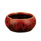 El soporte para cenicero se combina con cerámica, fácil de mantener y limpiar, simplemente lavar con agua tibia y secar al aire.