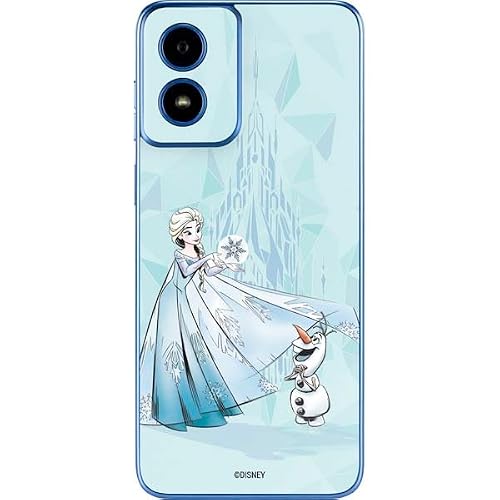 Skinit Decal Phone Skin Compatible with Moto G Play 4G - Officially Licensed Disney Frozen Elsa and Olaf Art Design