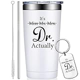 Doctor Gifts - Appreciation Thank You Birthday Christmas Gifts for Doctors - Graduation Gifts for Doctor, Physician MD, Med, Ph.D., Medical Students - Doctor Tumbler 20oz with Keychain
