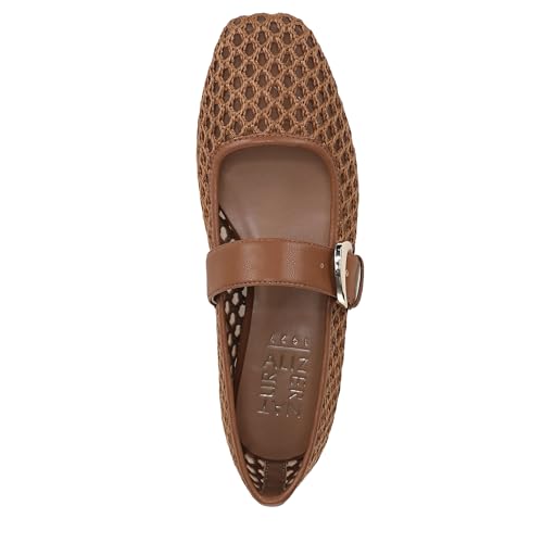 Naturalizer Women's Cosmic Mary Jane Flat Walnut Brown Woven 11 W by Naturalizer - Image 5