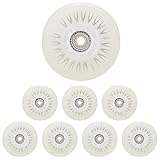 発光ローラースケートホイール 60mm 62mm 64mm 68mm 70mm 72mm 76mm 80mm ライトアップシングルインラインスケートホイール ベアリング付き 8個パック,白,60mm