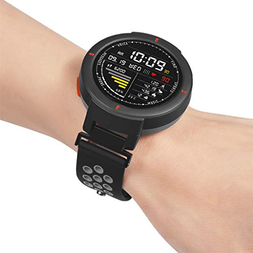 Pulseira de Substituição para Xiaomi Huami Amazfit Verge â€“ Estilo Esporte Silicone - Watch Band Al