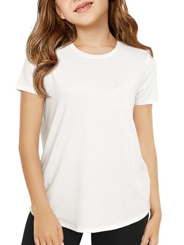 Image of Haloumoning Girls Short Sleeve T Shirts 5-14 Years