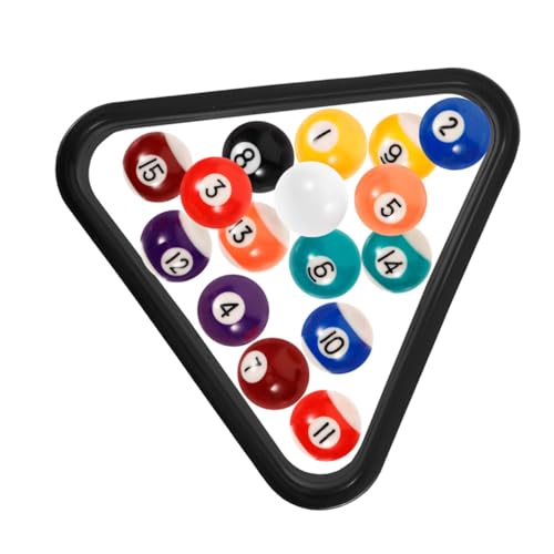 POPETPOP 17pc Boys and Girls Pool Balls Set Mini Foam Billiards for Boys and Girls Billiards Toys