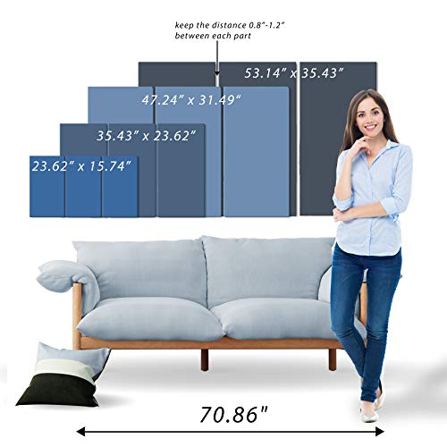Artgeist CA-K-A-0205-P-E-XXL Pinboard World Map 53X35 In - Cork Board & Canvas Print Wall Art 3 Pcs Memoboard With 50 Pins Noticeboard Message Board Image Picture Home Decor Travel Map Map Of The World K-A-0205-P-E thumb #2