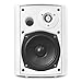 Pyle PDWR51BTWT 5.25 Inch 200 Watt Waterproof Stereo Speaker System for Indoor or Outdoor Theater Bluetooth Surround Sound System, White (4 Pack)