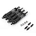 Tbest RC Car Shock Absorber, 80MM Aluminium Alloy RC Car Front and Rear Shock Absorbers for RGT 136100 1/10 RC Car(Black)