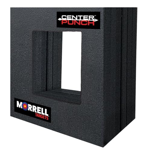 Image of Morrell Targets Center Punch Foam Frame with High Roller Insert, Layered Archery Block for Compound Bows and Crossbows