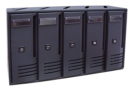 Blocchiera serie CUBO verticale in alluminio anodizzato