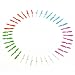 Coolplay 40pcs 5 Color Cheerson only CX10 CX-10 CX-10A CX-10C Main Blade Spare Parts Replacement for RC Quadcopter