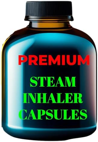 New Improved Plus Steam Capsule Inhaler-20 Capsules-2Strip