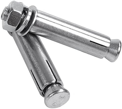 Pernos de expansión Pernos de expansión, Pernos de Anclaje, M8x60mm Tornillos de expansión de ladrillo de hormigón de Pared Pernos de Gancho Cerrados