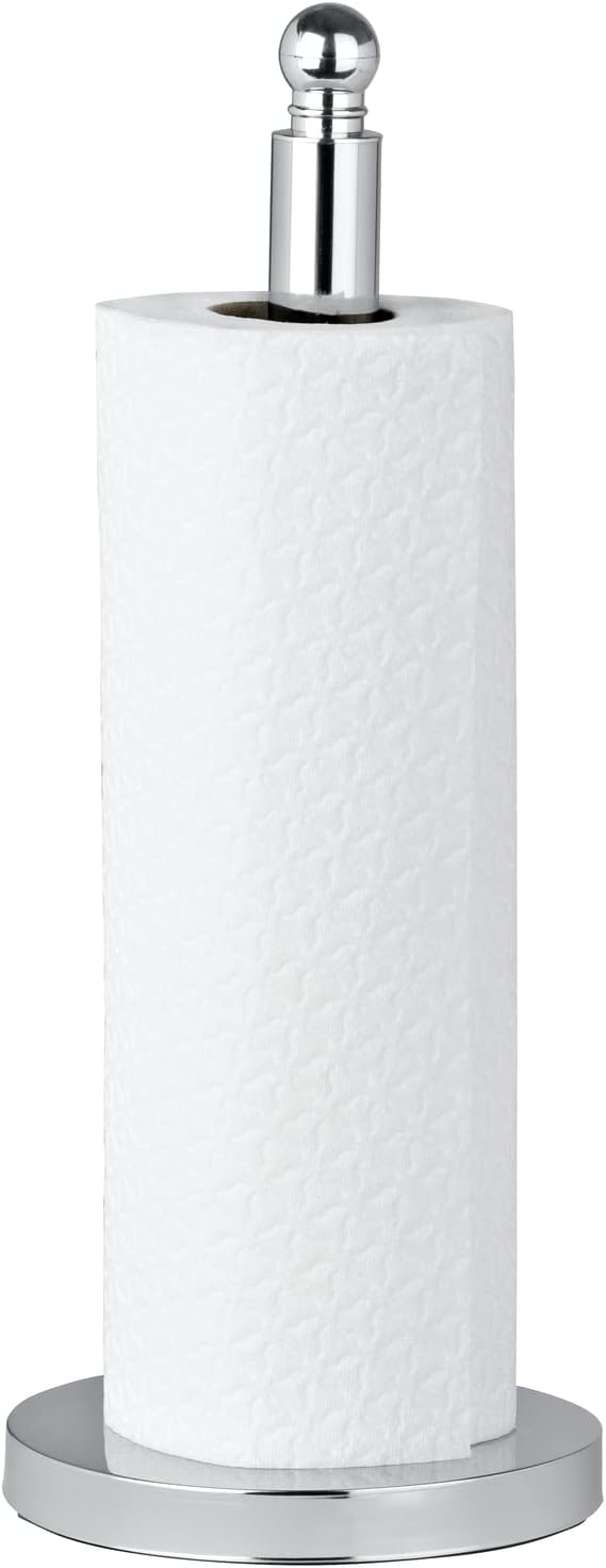 WENKO 16878100 Spare Toilet roll Holder Viterbo, Stainless Steel, 5.5 x 13.8 x 5.5 inch