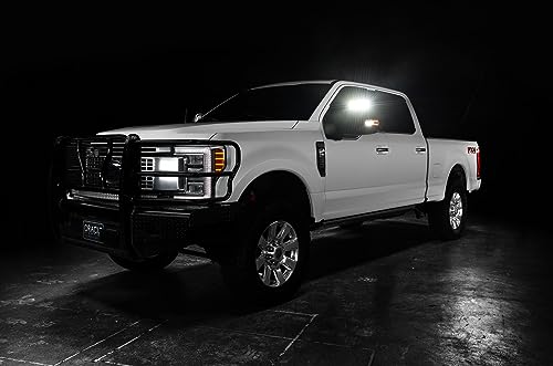 Cubiertas LED de Espejo para Ford Super Duty 2017-2022 miniatura 5