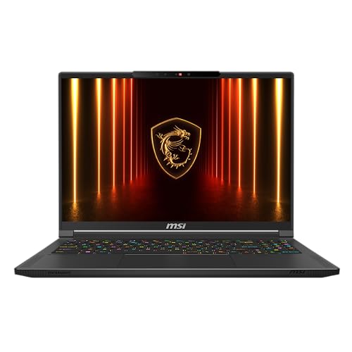 MSI Stealth 16 AI A2HWGG-006FR : Intel Core Ultra 7 255H - 32GB DDR5 - SSD 1TB - Nvidia RTX5070 8GB - 16' QHD+ OLED 240Hz -Windows 11 Famille