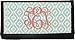 Monogram Canvas Checkbook Cover (Personalized)