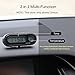 ONEVER Car Clock, Car Digital Clock with Thermometer Mini Vehicle Dashboard Clock Celsius