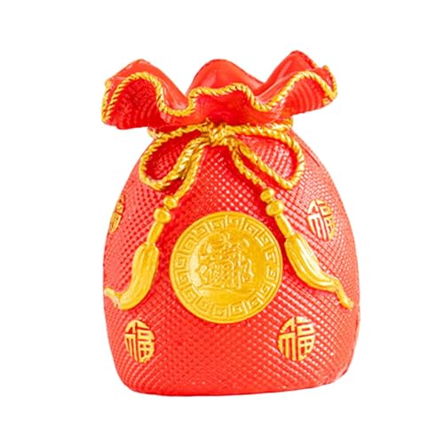 KESOTO Jarrón en Forma de Bolsa, Figura Decorativa, Florero, Maceta, Estatuilla de Bolsa de Dinero, Style B, Individual