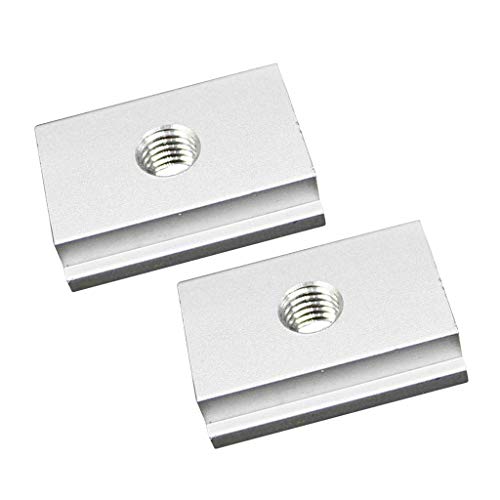 2x M8 T-slider Plantilla de Carpintería Equipo Cortacésped Herramienta Eléctrica de Exterior