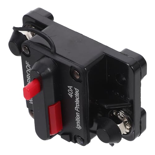 Fusible disyuntor de reinicio manual contra sobrecargas en sistemas eléctricos de 24V